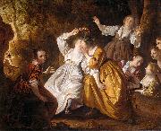 Jacob van Loo Amarillis crowning Mirtillo oil painting artist